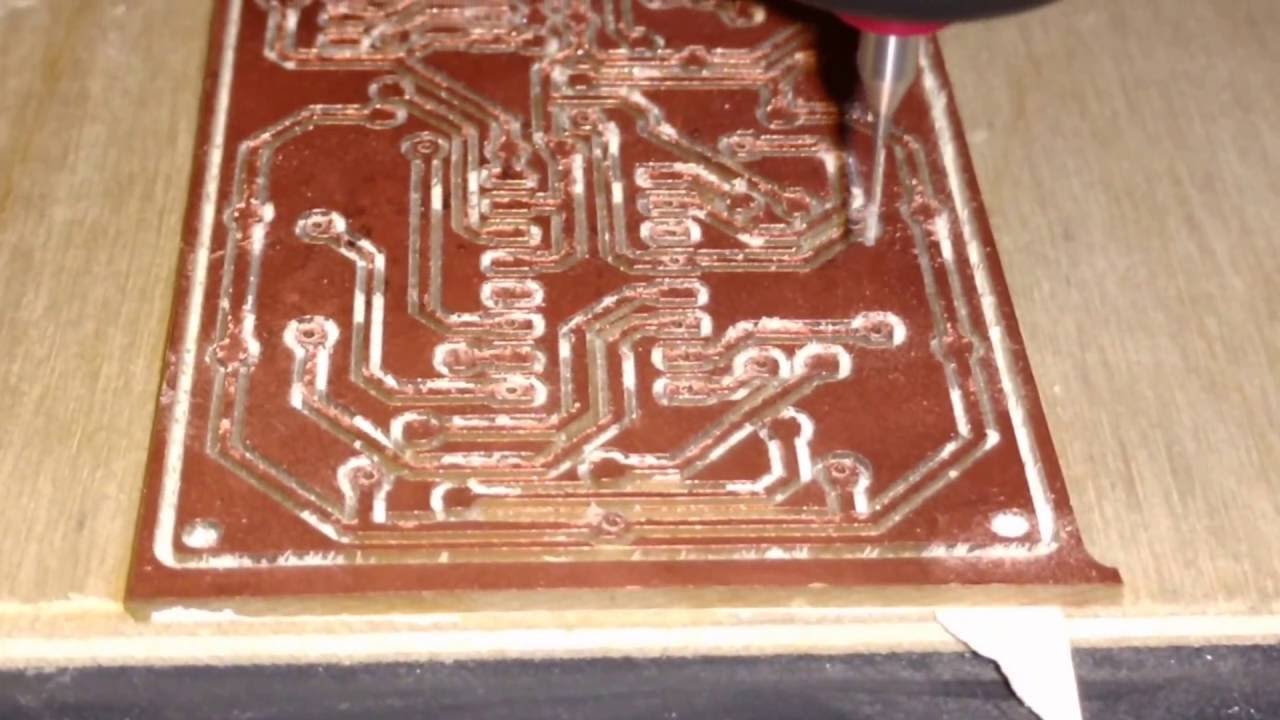 Sienci Mill One: PCB Isolation Milling and Drilling