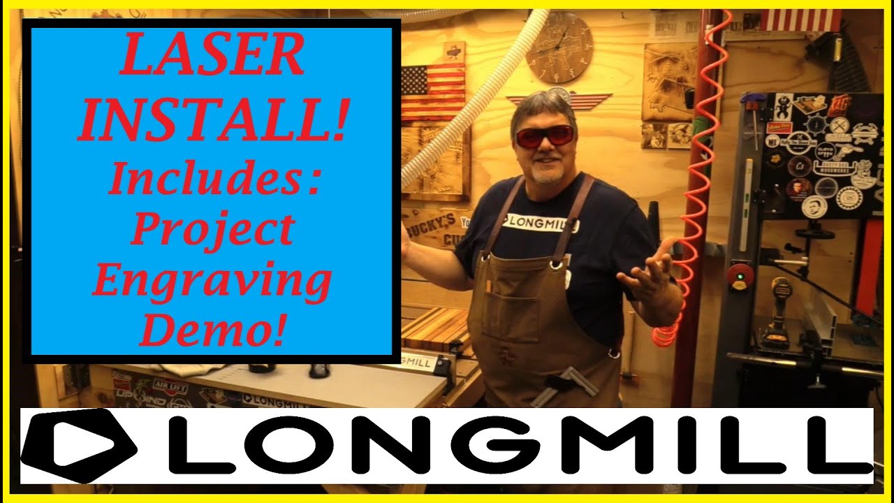 How to install the Sienci Laser to your LongMill!