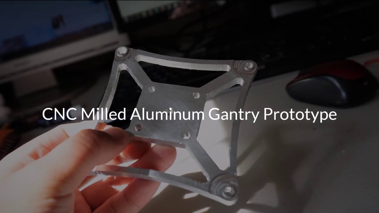 Sienci Mill One: Milling an Aluminum Gantry
